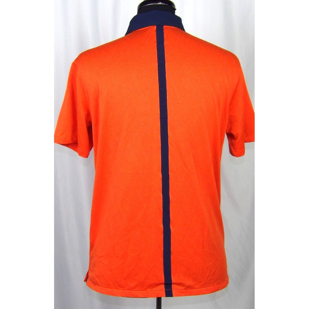 Nike Dri-Fit SYRACUSE ORANGE Performance Polo Golf Shirt Men's Medium - Picture 5 of 6